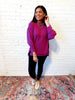 Relaxed Knit Plum