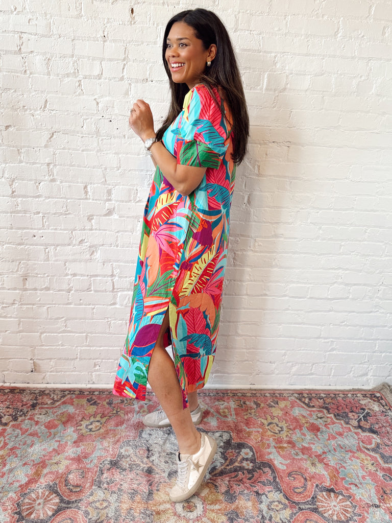 Birds of Paradise Maxi Dress